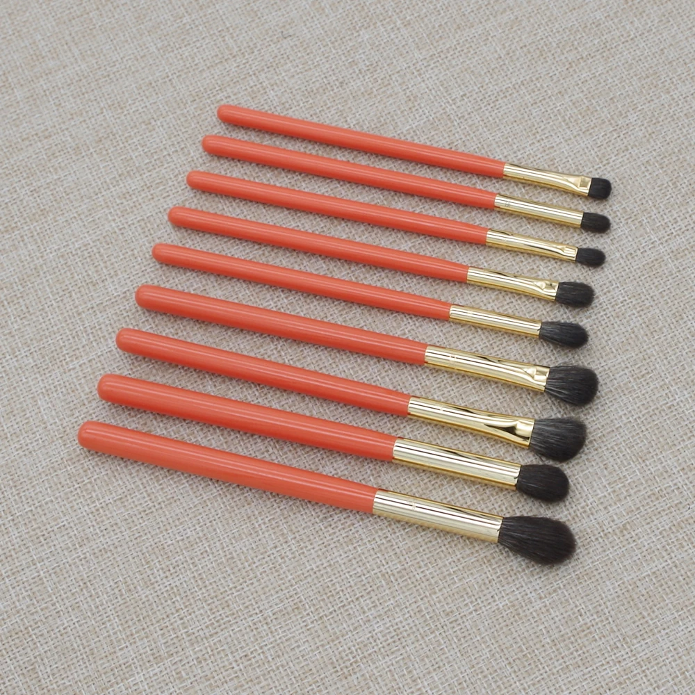 Набор профессиональных кистей для макияжа ручной работы Мягкие кисти с