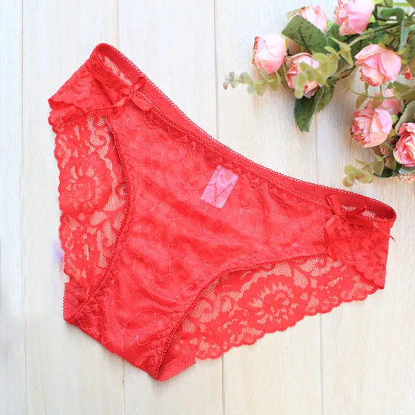 Новые женские кружевные трусики сексуальные с бантом нижнее белье|underwear|underwear
