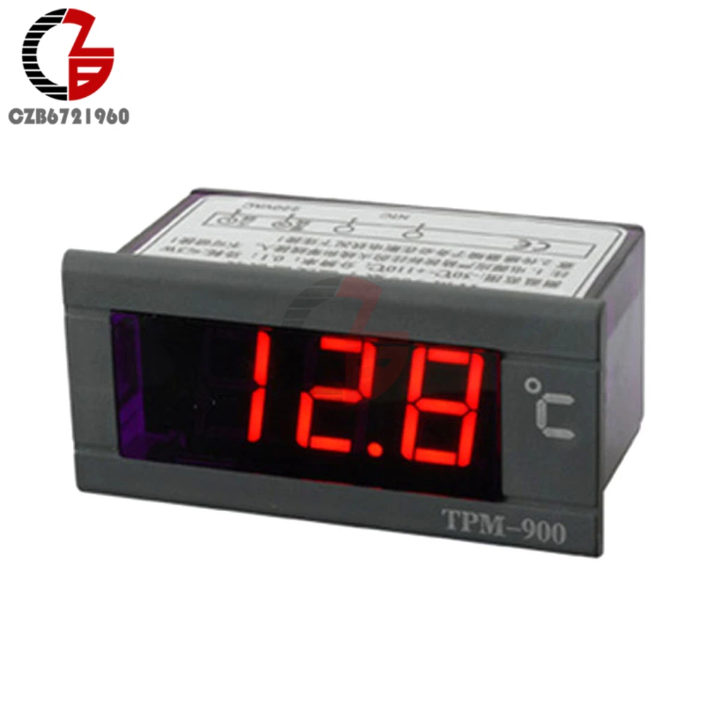 AC 220V Цифровой термометр пирометр-30C-110C внутренний наружный машинный инкубатор