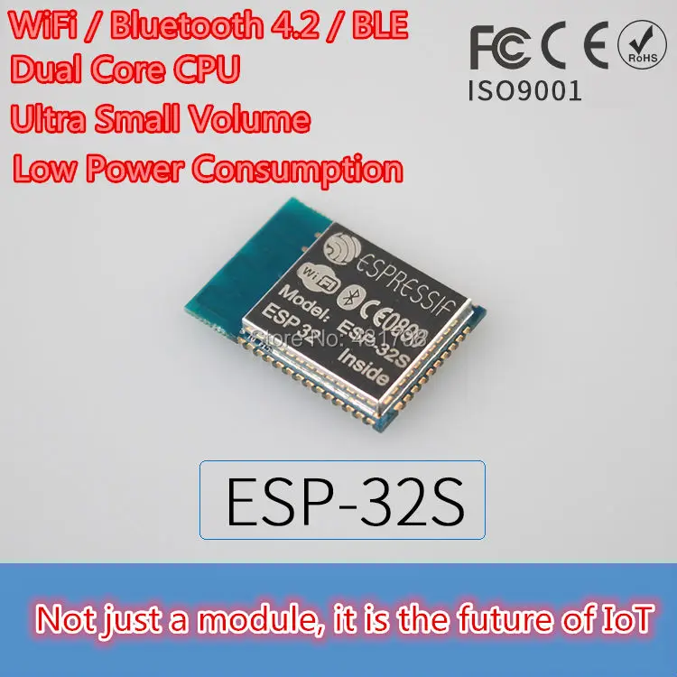 ESP 32S / 3212 WROOM 32 Bluetooth модуль беспроводного доступа Wi Fi интернет вещей (Superior ESP8266)|module