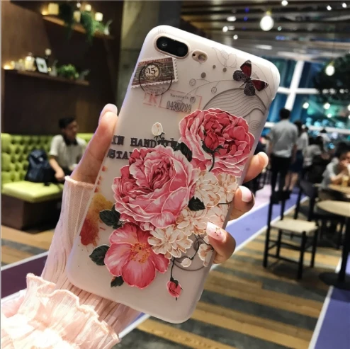 Red lily 3D цветок силиконовый чехол для телефона для Xiao mi Red mi Note 5 A 4X mi 9 8 6x 5x Мягкий ТПУ все включено чехол для телефона - Цвет: Red lily
