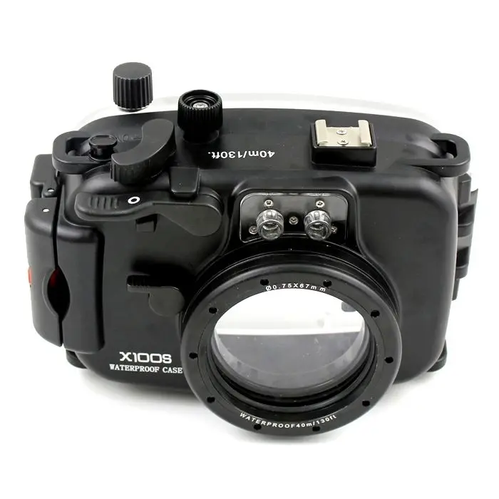 Водонепроницаемый чехол Meikon для подводной камеры Fuji X100S Fujifilm X100S|camera|case cameracamera case |