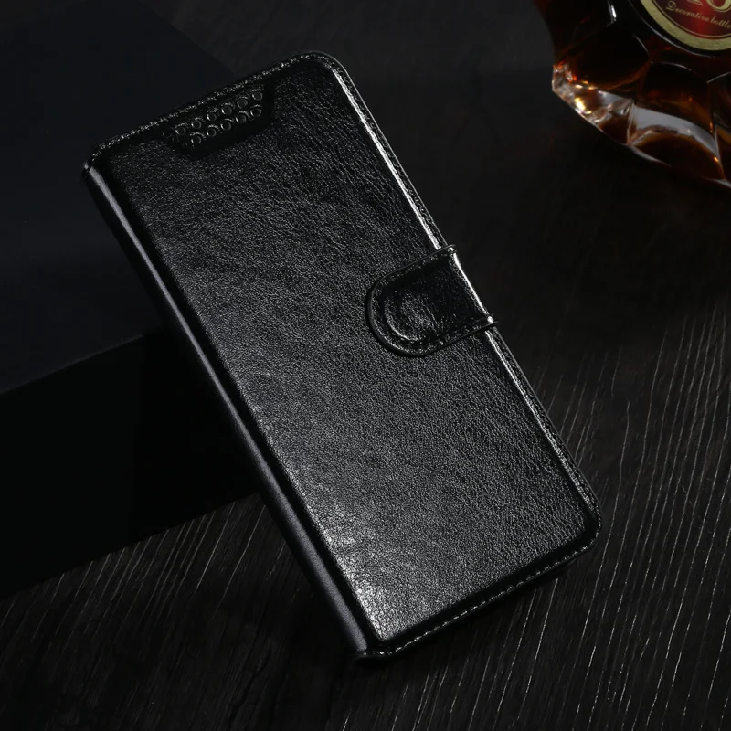 Pu Leather Phone Case For LG X Power Flip Case For LG X Style Card Slots Business Book Case Soft Silicone Back Cover