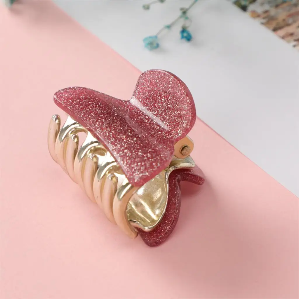 Милые блестящие заколки для волос ярких цветов женщин и девочек модные