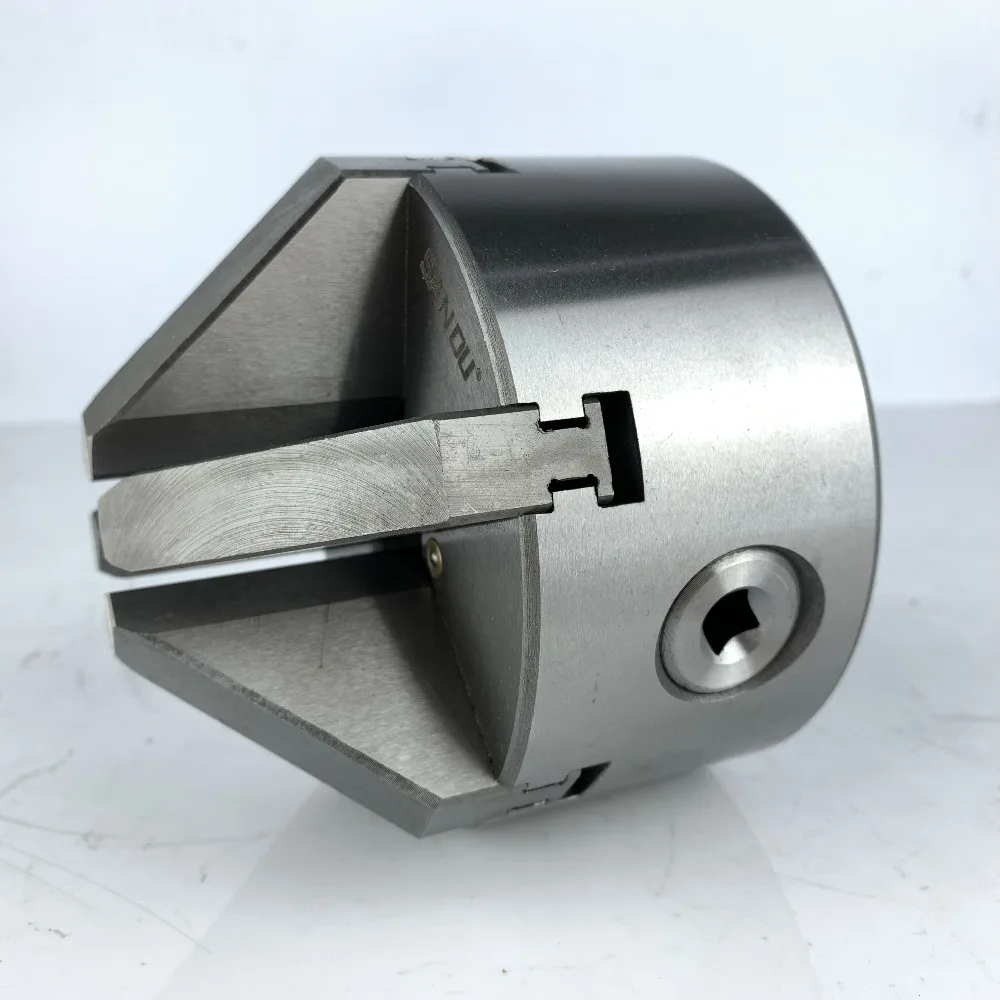 Токарный патрон самоцентрирующийся токарный с 6 кулачками 4 дюйма для фрезерного