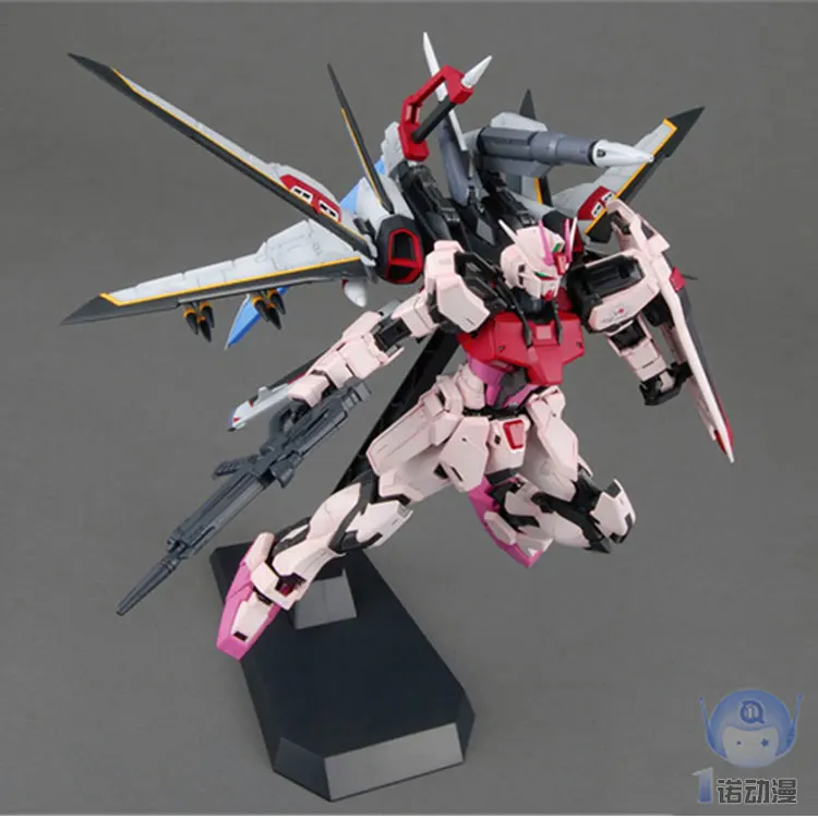 Японская BANDAI оригинальная модель Gundam MG 1/100 Strike Rouge RM SEED DESTINY Mobile Suit детские игрушки