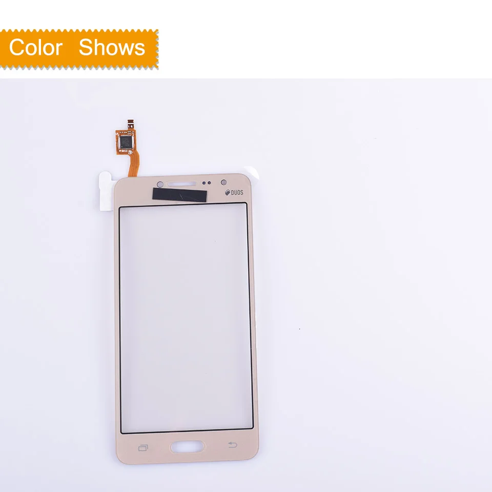 gold without gilf G532 сенсорный экран для samsung Galaxy J2 Prime SM-G532F G532 дигитайзер Сенсорная панель сенсорная стеклянная панель объектива - Цвет: gold without gilf