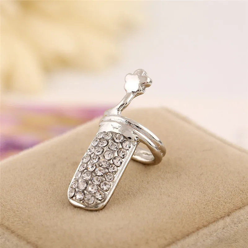 Европейская мода изменяемые креативные полные стразы сливовый цвет сплав