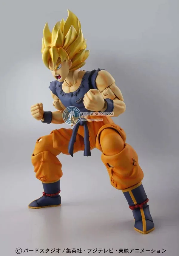 Предпродажа августа Dragon Ball фигурка rise Super Saiyan Son Goku Dragonball Z модельный комплект