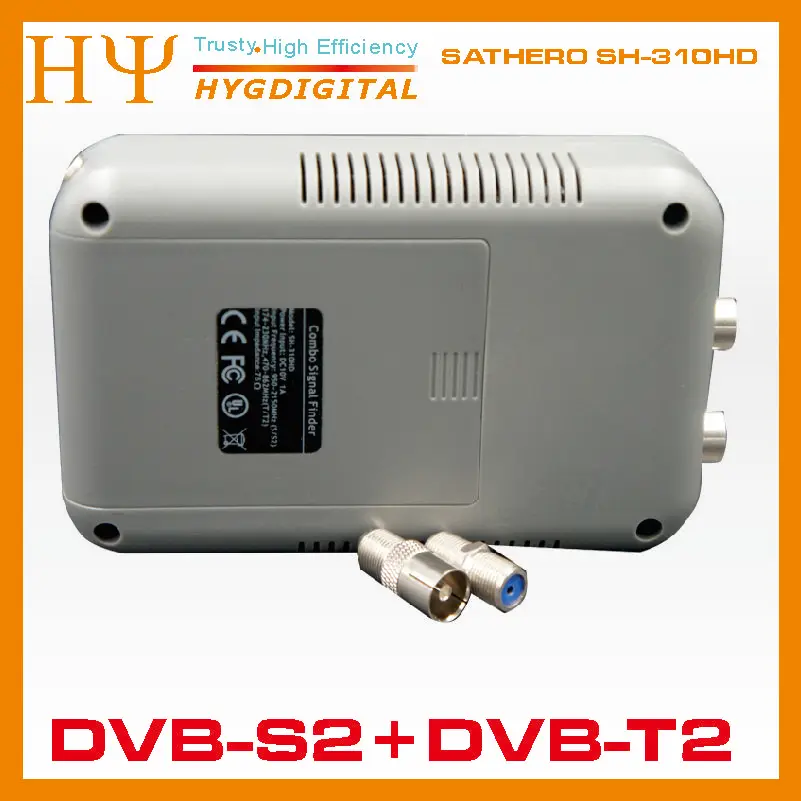 [Подлинный] SATHERO SH-310HD цифровой спутниковый искатель DVB-S2& DVB-T2 Combo Signal Finder DVB-S Satfinder DVB-T Signal Mete