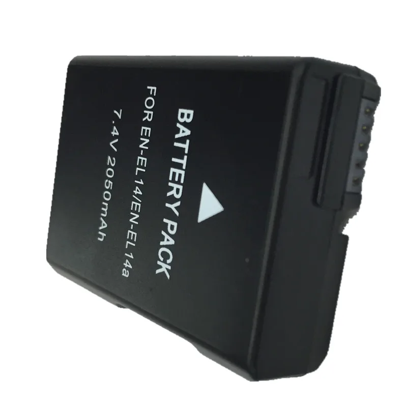 EN EL14 EL14a литиевые батареи ENEL14 Аккумулятор для цифровой камеры Nikon P7800 P7700 P7100 D3400 D5500