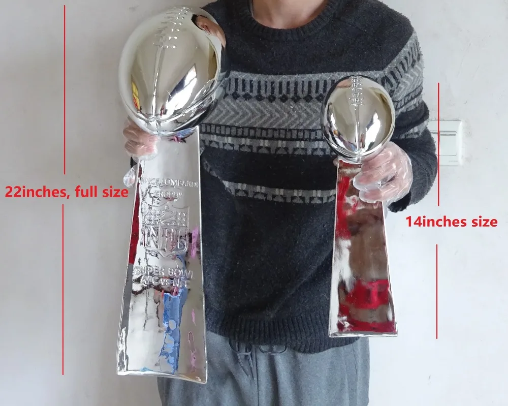 Vince lombari трофей для Super Bowl 14 дюйм(ов) Бесплатная логотип гравюры | Спорт и