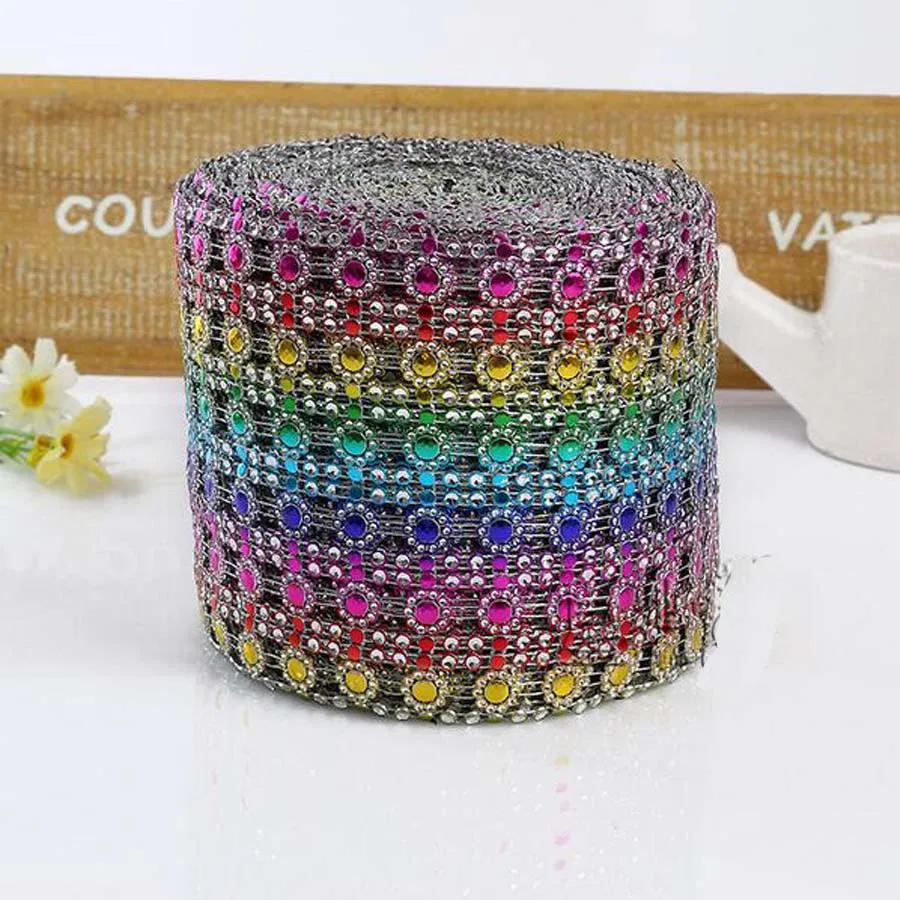 10 метров Творческий красочные подсолнечника ряд сверла имитация бурение полые