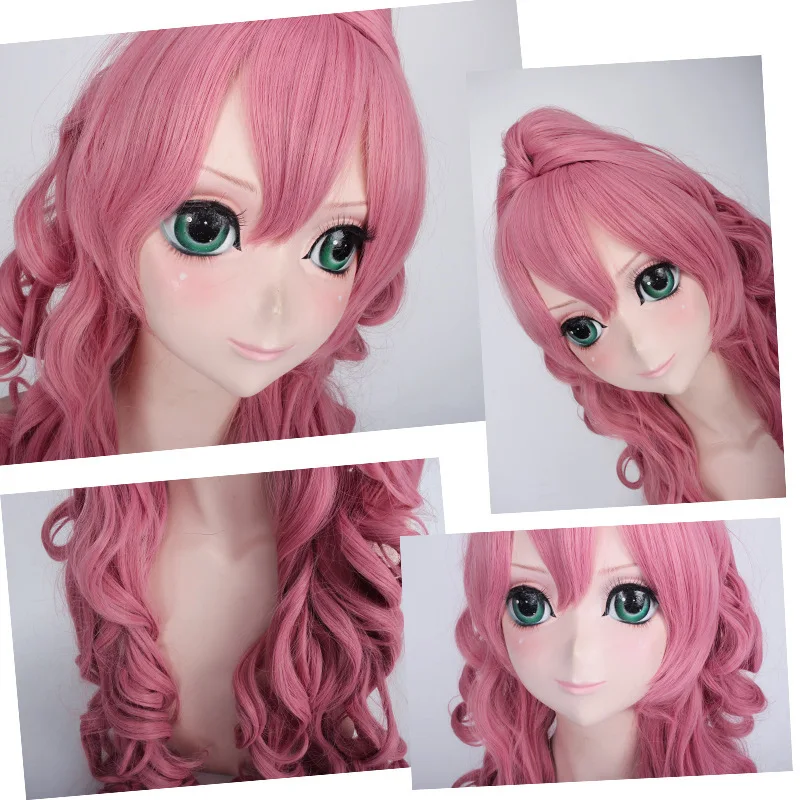 Vocaloid Megurine Luka длинный парик косплей костюм женские термостойкие синтетические