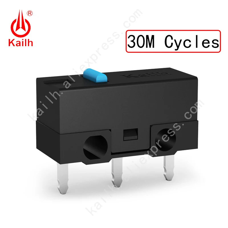 Микропереключатель Kailh многофункциональный 10/20/30 м 3 контакта SPDT 1P2T - купить по
