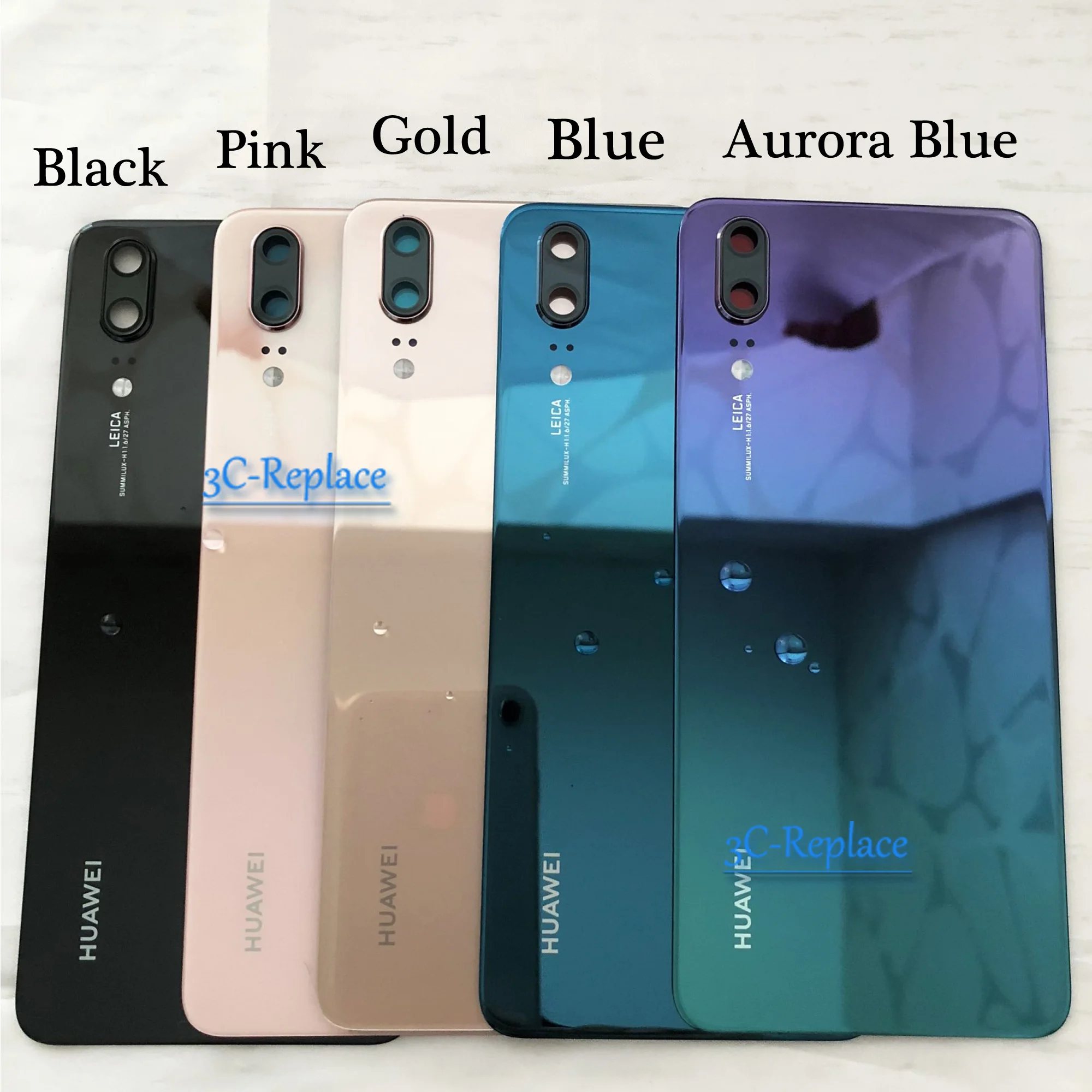Оригинальный Для Huawei P20 EML TL00 L29 L09 L22 задняя крышка батарейного отсека Корпус