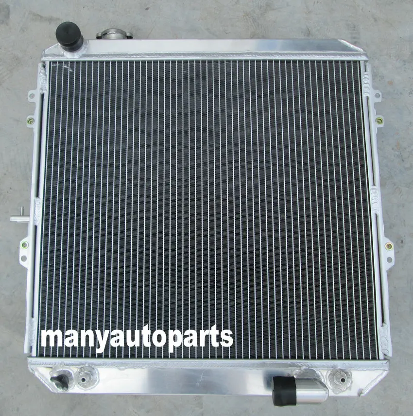 3 рядный алюминиевый радиатор 62 мм для toyota HILUX LN106 LN111 Diesel 88 98 AT/MT|radiator|radiator toyotaradiator