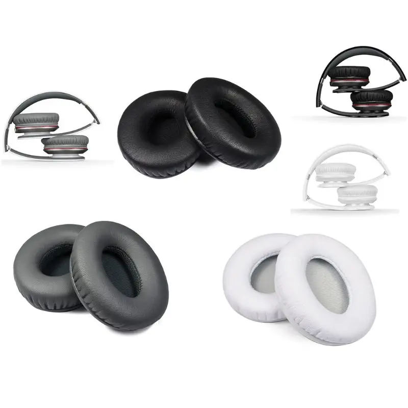 1 пара Детские амбушюры губка запасные чашки для Monster Beats от Dr Dre Solo и Solo|Аксессуары