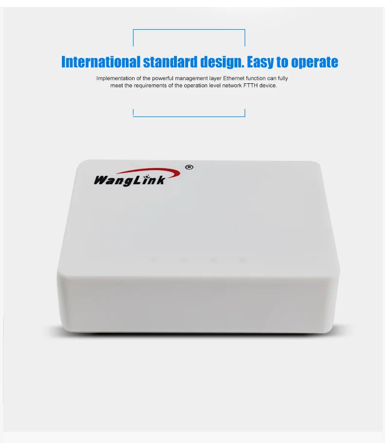 Wanglink 1G GEPON 1 порт ONU EPON OLT 1,25 г gepon onu EPON ONU zet onu модели 1ge ftth
