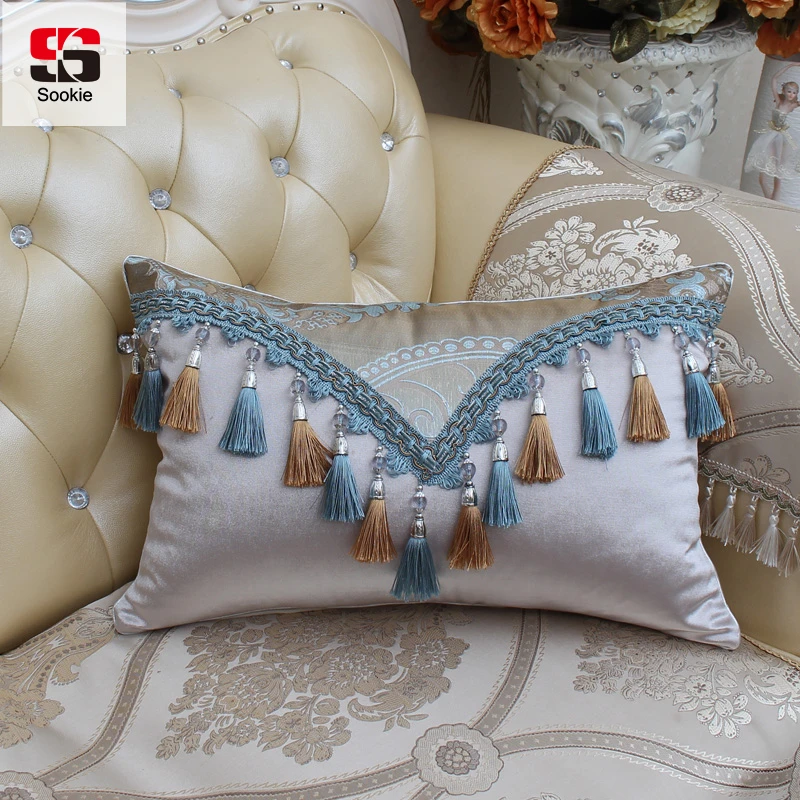 Sookie Европейский стиль декоративный чехол для подушки льняная хлопковая Подушка