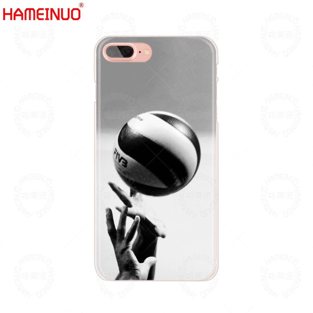 HAMEINUO волейбольный спортивный чехол для сотового телефона iphone X 8 7 6 4 4s 5 5s SE 5c 6s plus |