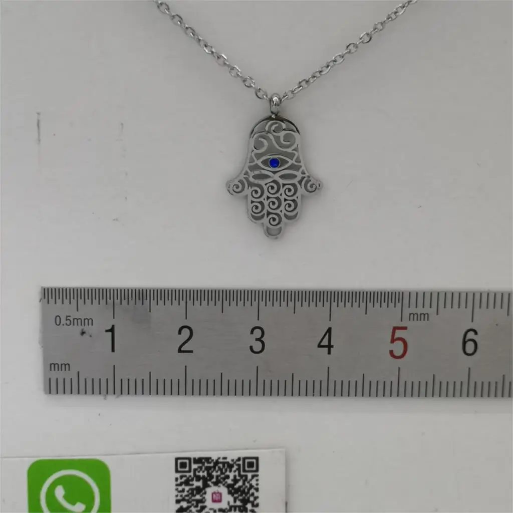 Ожерелье FATIMA ECO-Certification хорошее ожерелье из нержавеющей стали 45 см цепь 16 мм с