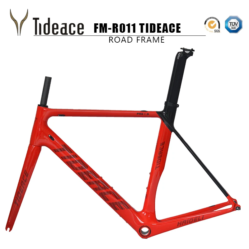 Tideace 700C углеродное волокно в форме &quotДэси Di2 и механические гоночный дорожный
