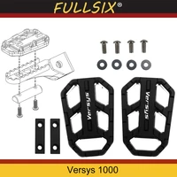 motorcycle accessories for kawasaki versys 1000 2012 2019 cnc aluminum alloy widened pedals