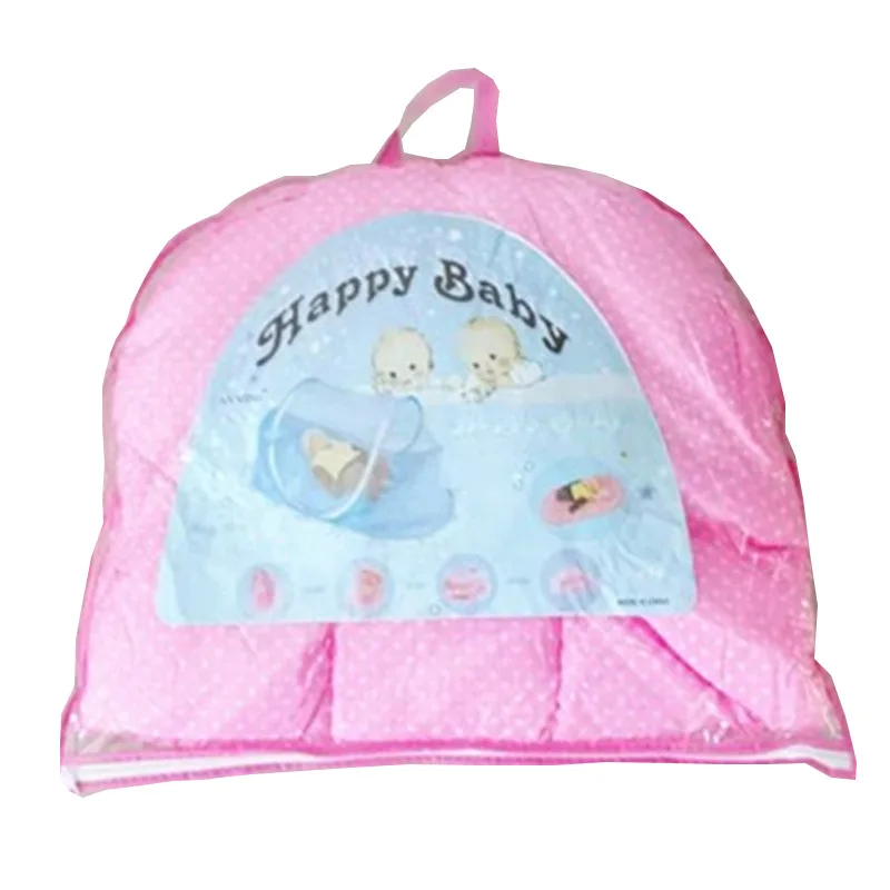 3 шт./компл. портативный комплект из матраса и подушки с сеткой от комаров детское