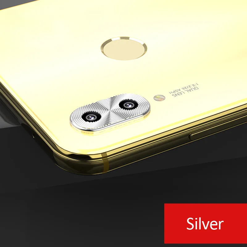 Роскошное защитное кольцо для объектива камеры с алюминиевым покрытием Huawei Nova 3 4