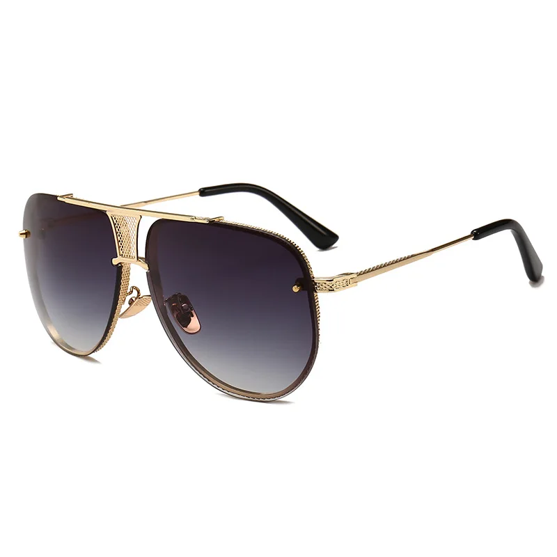 Cubojue мужские солнцезащитные очки золотисто коричневые D квадратные брендовые