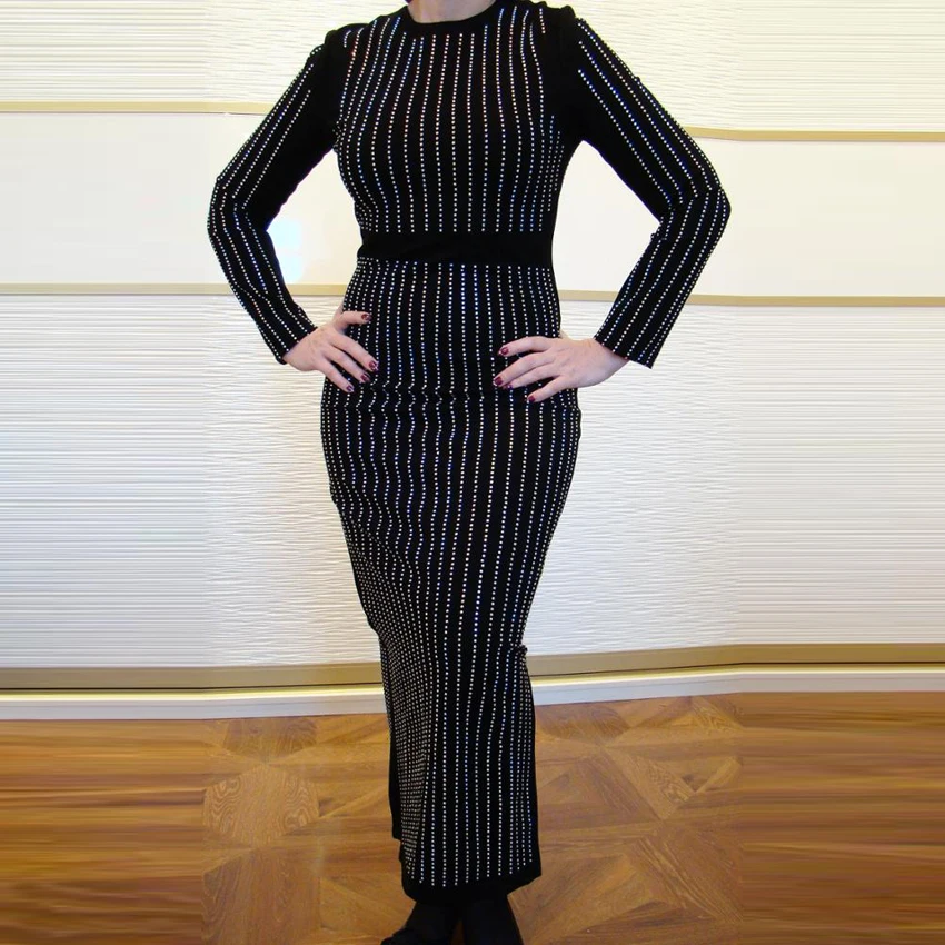 Высокое качество Новая мода 2021 взлетно-посадочной полосы платье для женщин с