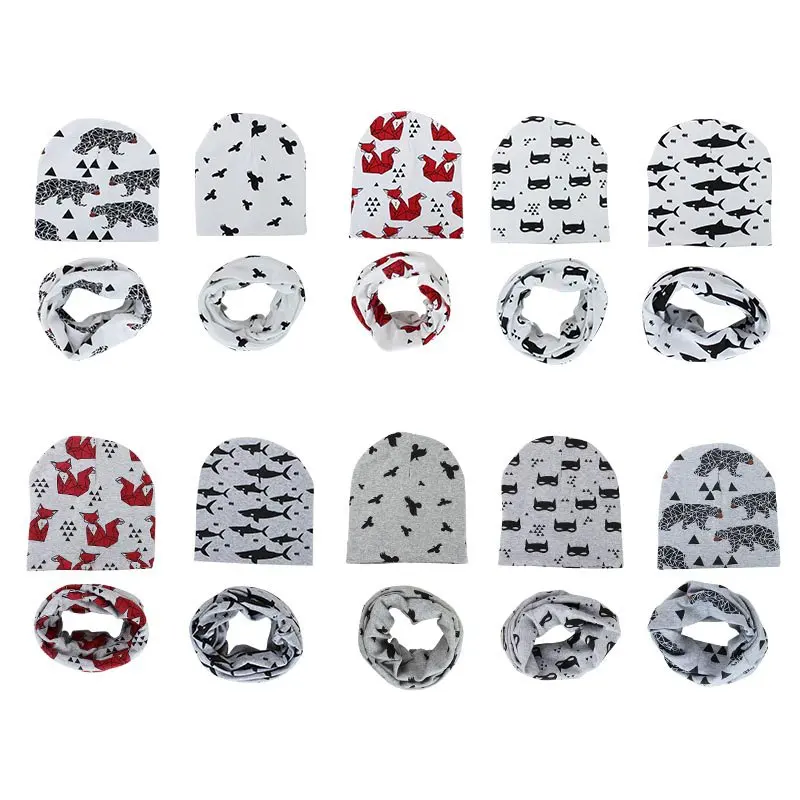 Новая стильная шляпа для малыша милый мультяшный принт с рыбами детская шапка