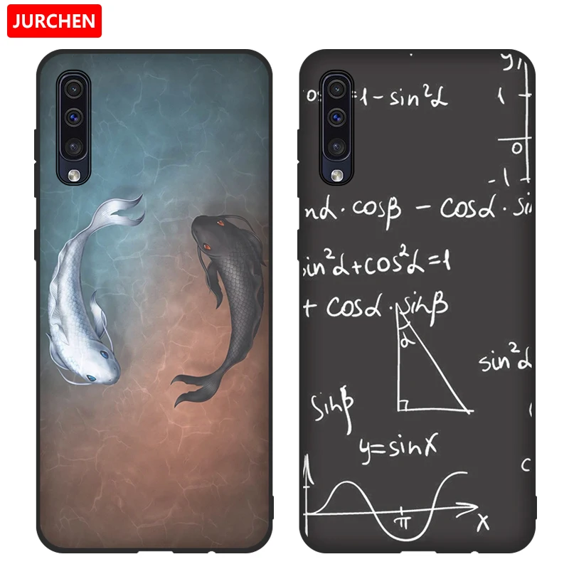 Чехол JURCHEN для телефона Samsung Galaxy A50 мягкий силиконовый чехол из ТПУ с 3D рисунком