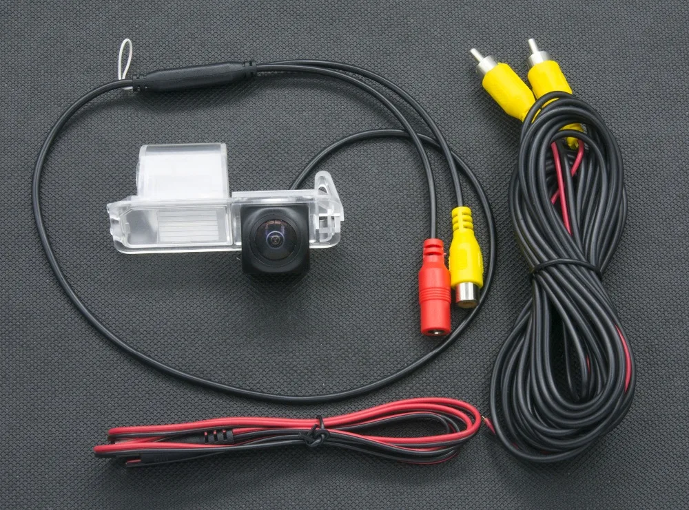 1080P объектив рыбий глаз траектория треков Автомобильная камера заднего вида для