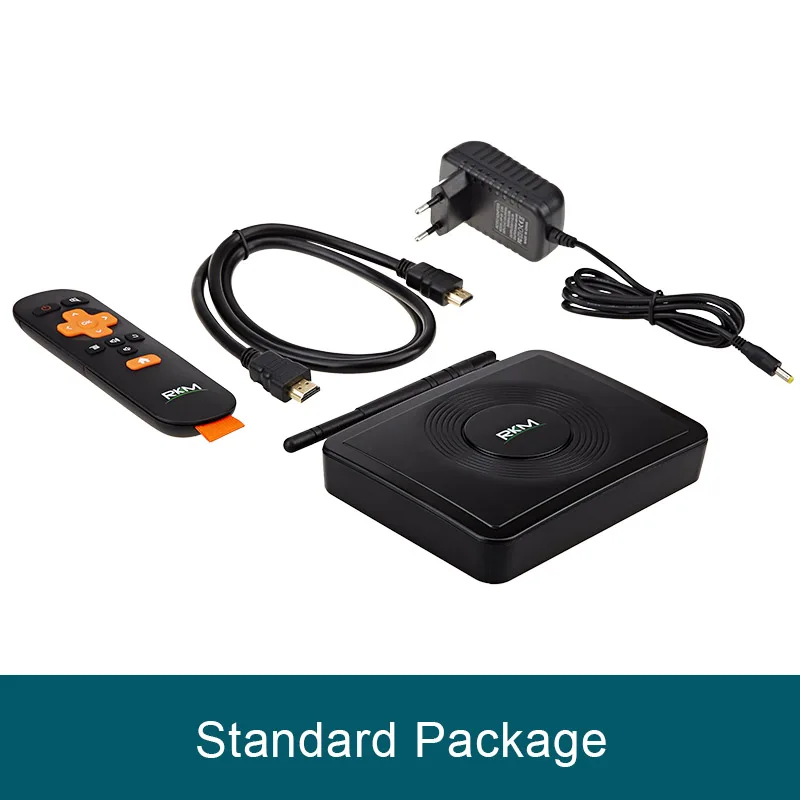 Standard RKM MK22 Android 7,1 tv Box Amlogic S912 Восьмиядерный 64 бит 4 к 2 Гб ОЗУ 16 Гб ПЗУ двухдиапазонный Wifi Bluetooth 4,0 медиальный плеер - Цвет: Standard
