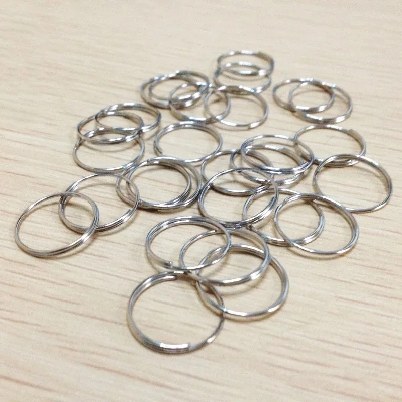 

10000PCS 12MM SPLIT RING CONNECTORS METAL CHANDELIER LAMP CONNECTOR PARTS CHROME