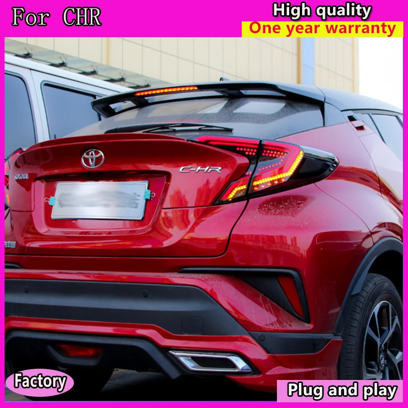 Стайлинга автомобилей задние фонари для Toyota CH R C HR ЧР 2017 2018 светодиодные фары