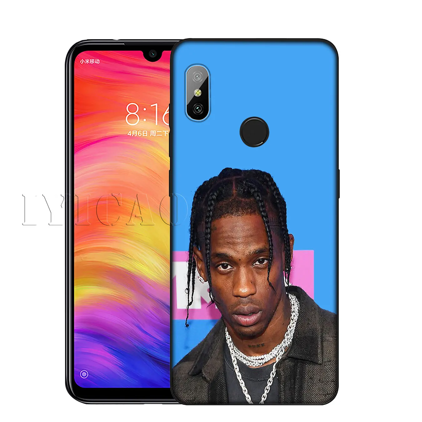 IYICAO Трэвиса Скотта Мягкий силиконовый чехол для телефона Xiaomi Mi 10 9 9T CC9 CC9E 8 SE A3 Pro A1
