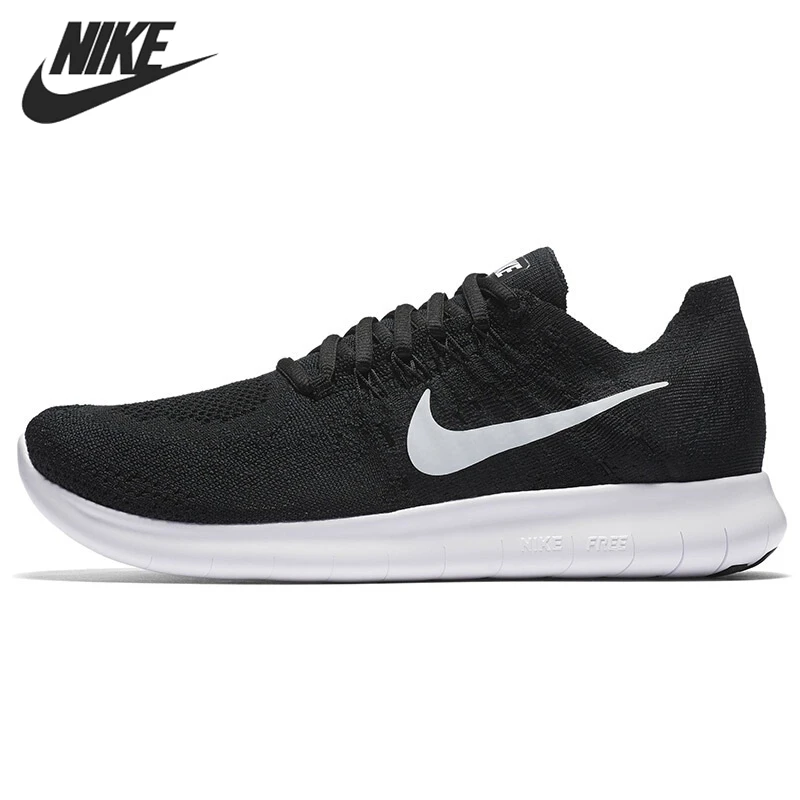 Оригинальный Новое поступление NIKE Free Rn Flyknit женские кроссовки для бега|Беговая