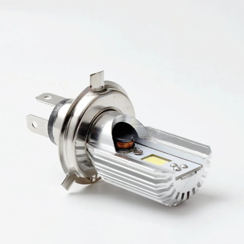 H6 Ba20d мотоциклетные светодиодные фары супер яркий 800LM h4 Hi/Lo луч LED мото скутер