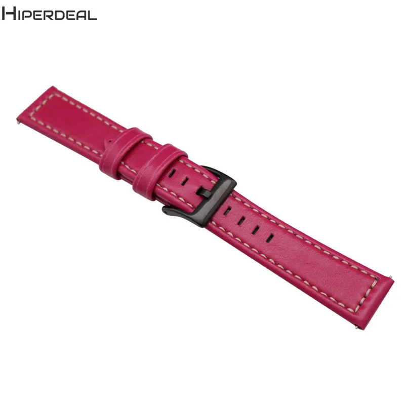 HIPERDEAL смарт аксессуары кожаный ремешок для Samsung Gear спортивный 20 мм Часы 120 + 75 часы
