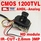 Модуль микросхемы готового монитора 1200TVL HD цветной 14CMOS FH8510 + 3006 аналоговый 960P cvbs Широкоугольный 2,8 мм объектив 3.0mp ИК-кабель