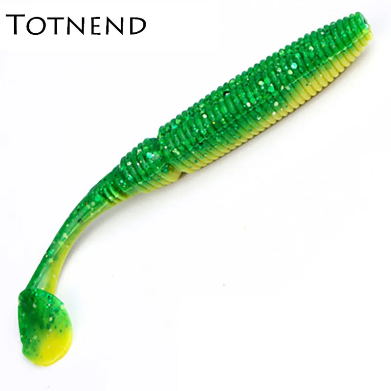 1 шт. 6 видов цветов 5/7. 5/8. 5 см ПВХ бионическая рыболовная приманка T Tail Fish UV