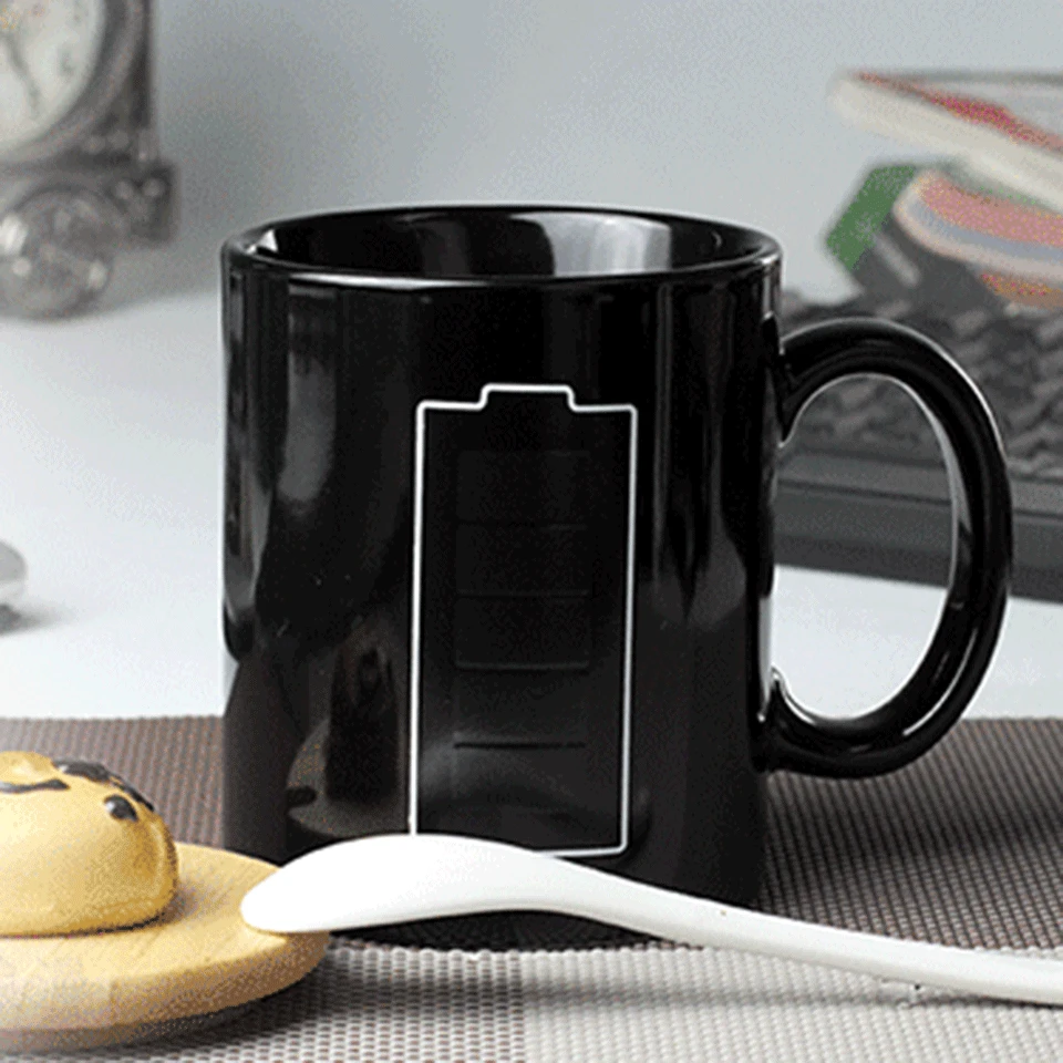 Transhome креативная кружка с изменением цвета кофейная чашка фарфоровые чайные