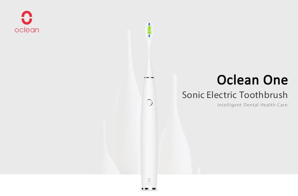 Oclean одна перезаряжаемая Автоматическая звуковая электрическая зубная щетка с управлением через приложение интеллектуальная Стоматологическая забота о здоровье для взрослых
