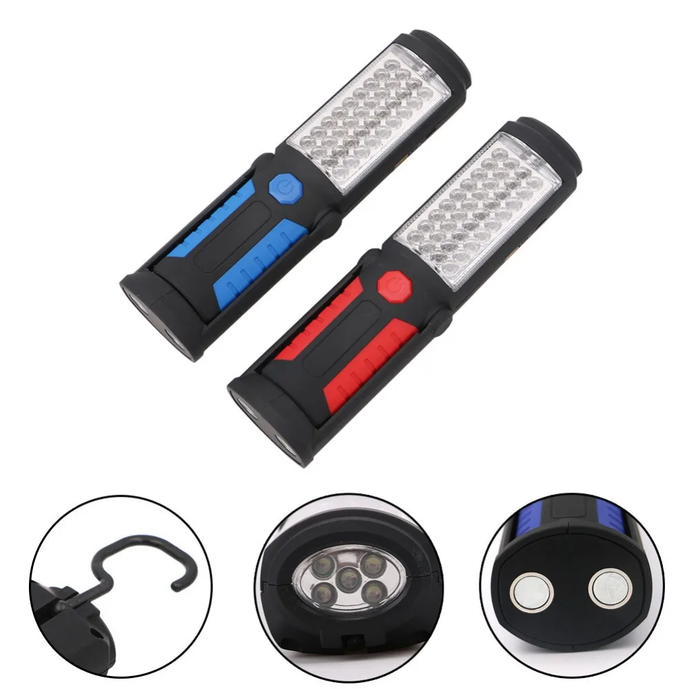 SANYI usb зарядка 36+ 5 светодиодный фонарик магнитный+ крюк фонарик для осмотра портативный фонарь для кемпинга ремонта