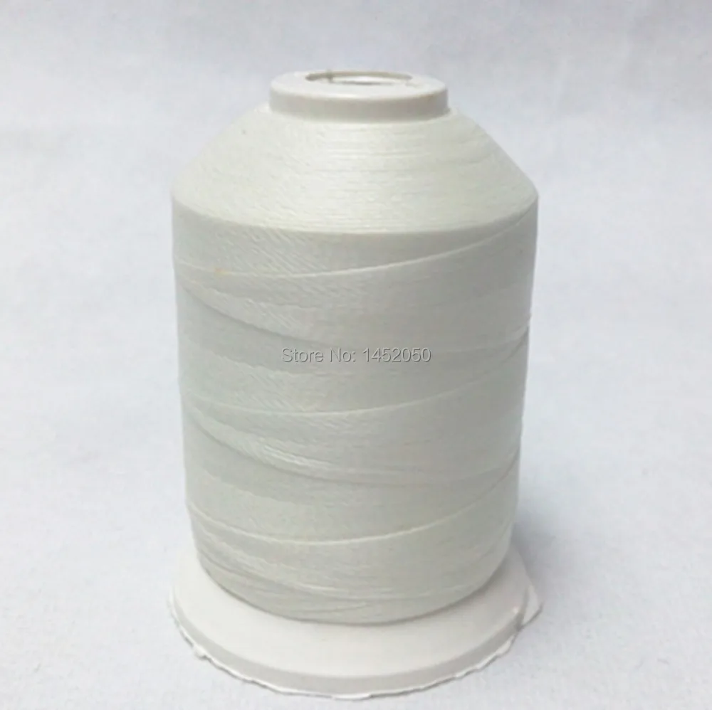 Белая Цветовая стандартная нить 1000 ярдов/катушка Бесплатная доставка|glow in dark