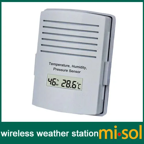 Misol/wifi метеостанция с солнечным датчиком беспроводной загрузки данных хранения данных