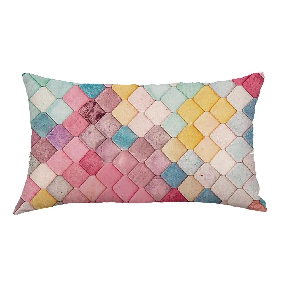 Высококачественный роскошный Классический чехол для подушки с принтом